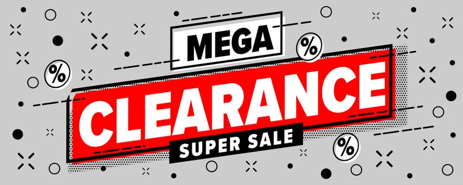 clearance sale